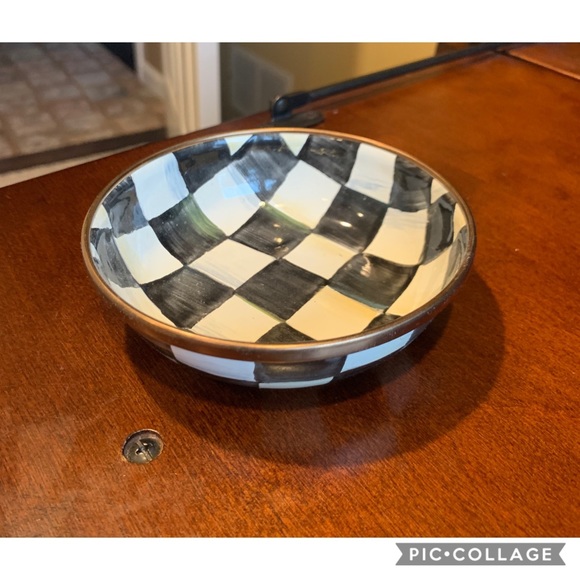 MacKenzie-Childs Other - ⭐️ MacKenzie-Childs Courtly Check Relish Dish